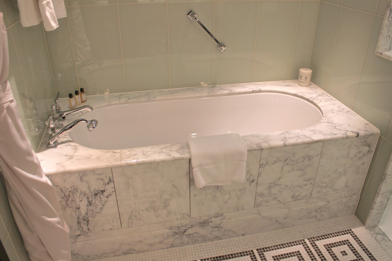 Marble bath at the beaumont hotel marble bath at the beaumont hotel