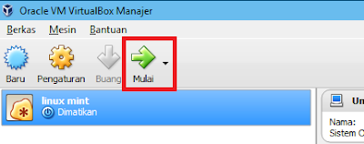 Tahap Cara Instalasi Linux Mint Di Virtual Box
