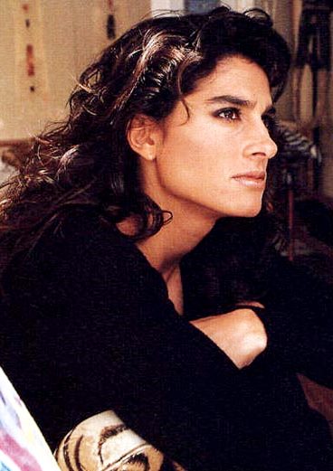 Gabriela Sabatini Foto de Gabriela Sabatini posando de perfil