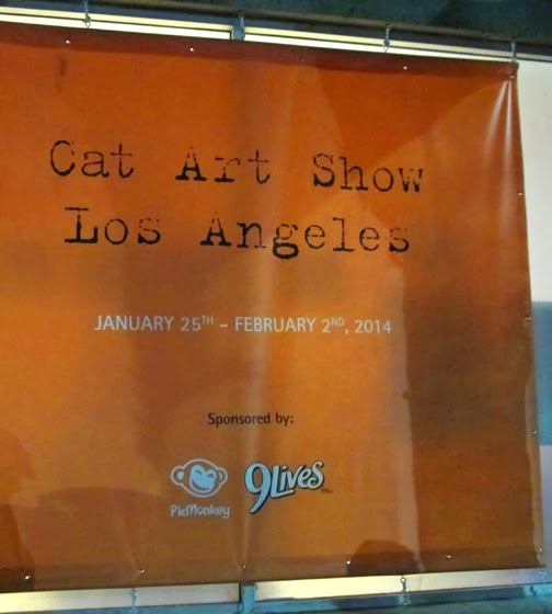 Diane Hoeptner Cat Art Show LA