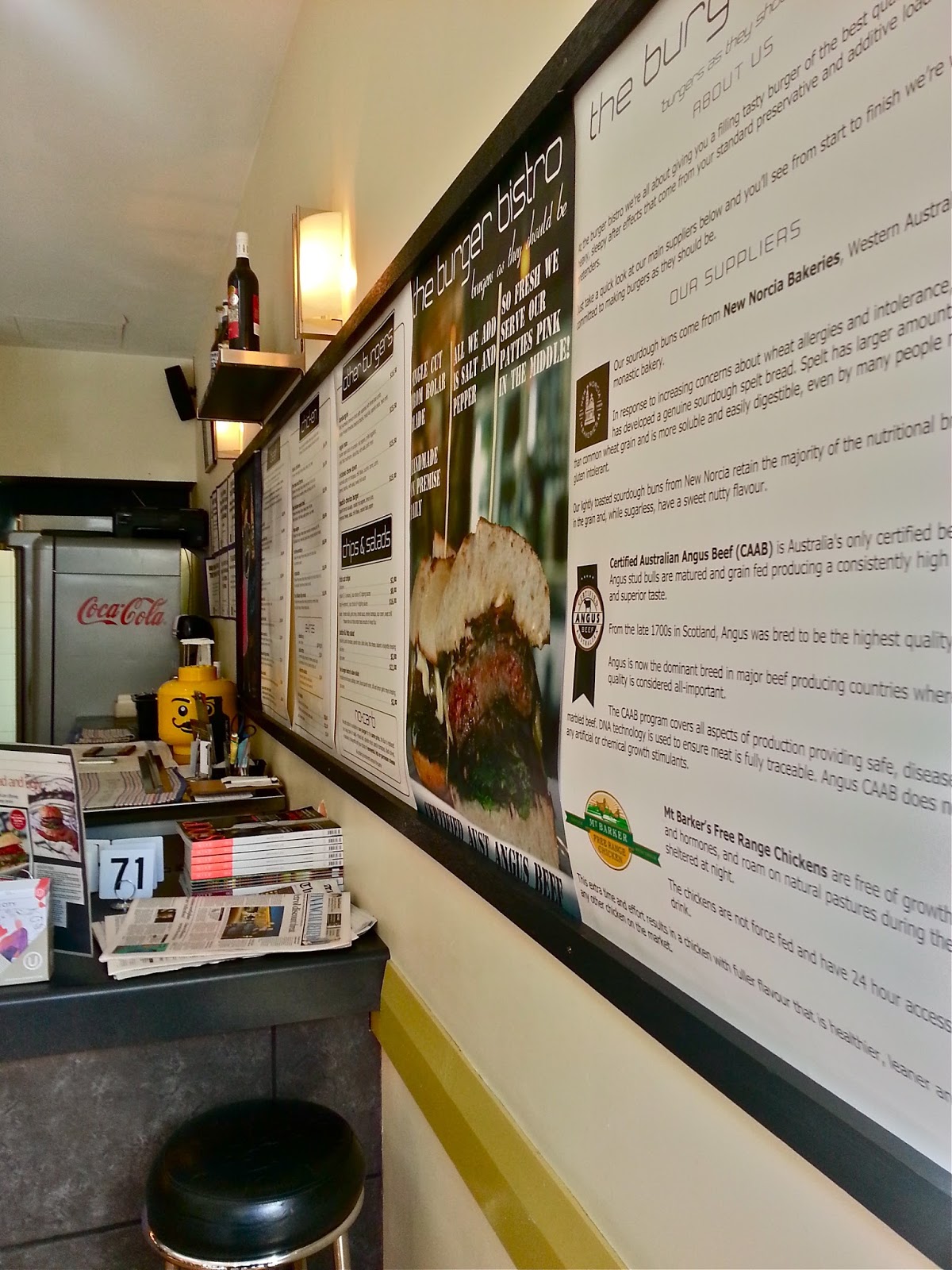 . Food Review Burger Bistro/Java Juice (CBD) Perth