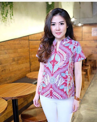 Atasan Batik Wanita Atasan Batik Wanita