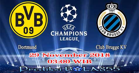 Prediksi Bola855 Dortmund vs Club Brugge KV 29 November 2018 Prediksi Bola855 Dortmund vs Club Brugge KV 29 November 2018