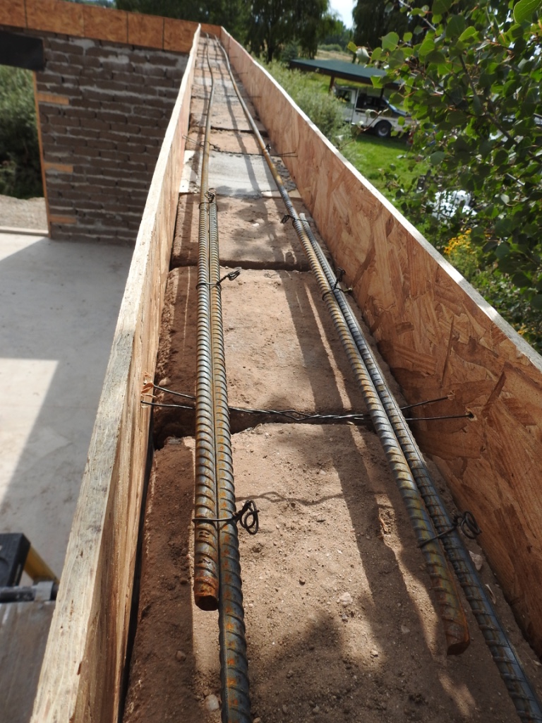 Ajijaakwe Bond Beam Prep Work Done!