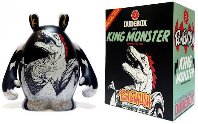 New York Comic-Con 2012 Exclusive Ron English x Dudebox King Monster Vinyl Figure