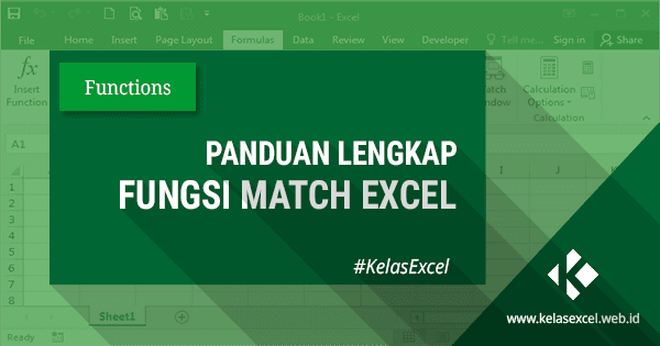 Cara Menggunakan Fungsi MATCH Excel Cara Menggunakan Fungsi MATCH Excel