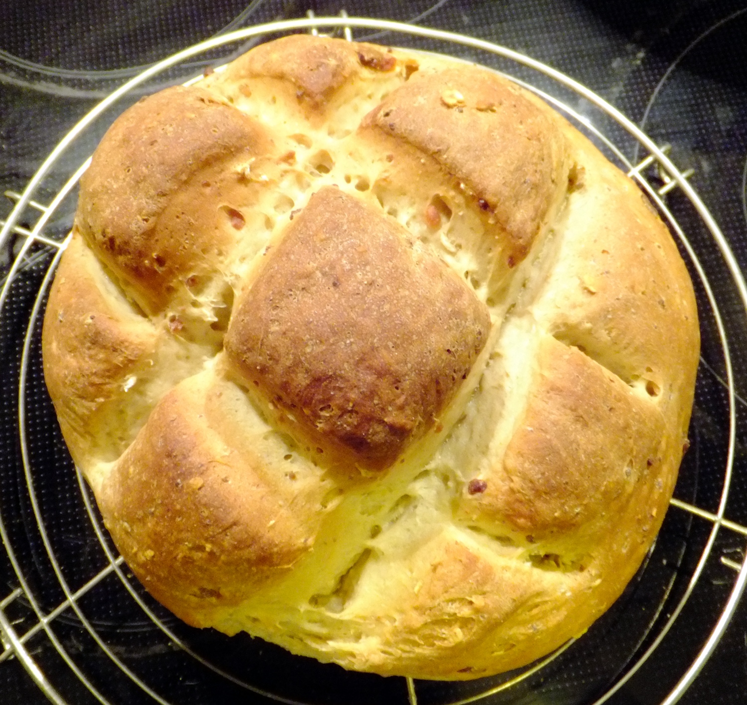 SquareCircleWorks Beer and Swiss Cheese Bread