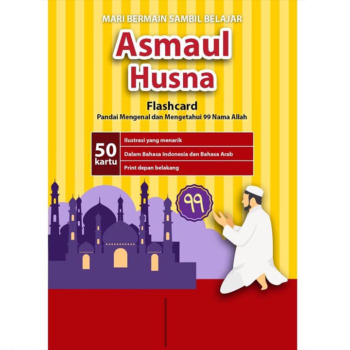Flash Card Asmaul Husna