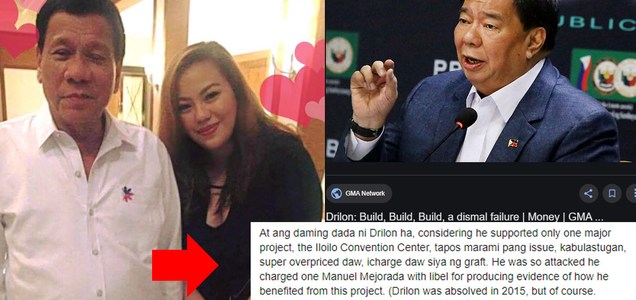Manila Bulletin writer on Sen. Drilon remarks: 