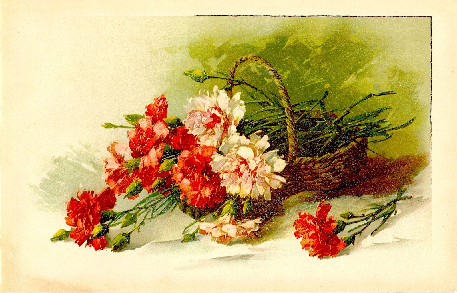 clipart vintage flowers - photo #34