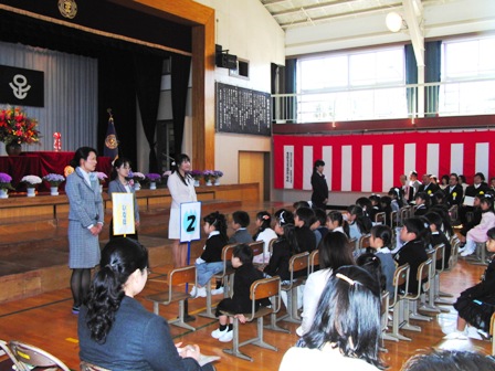 足立区立西伊興小学校 4月8日 始業式・入学式