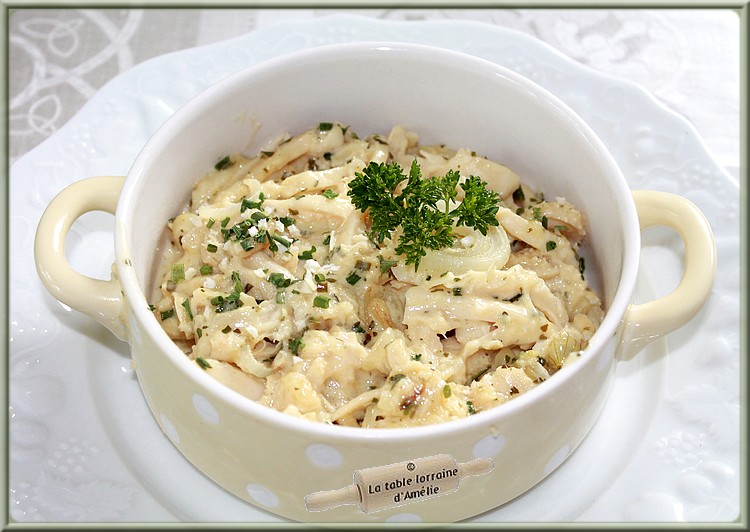 LA TABLE LORRAINE D'AMELIE: Gras-double au vin blanc et crème-moutarde