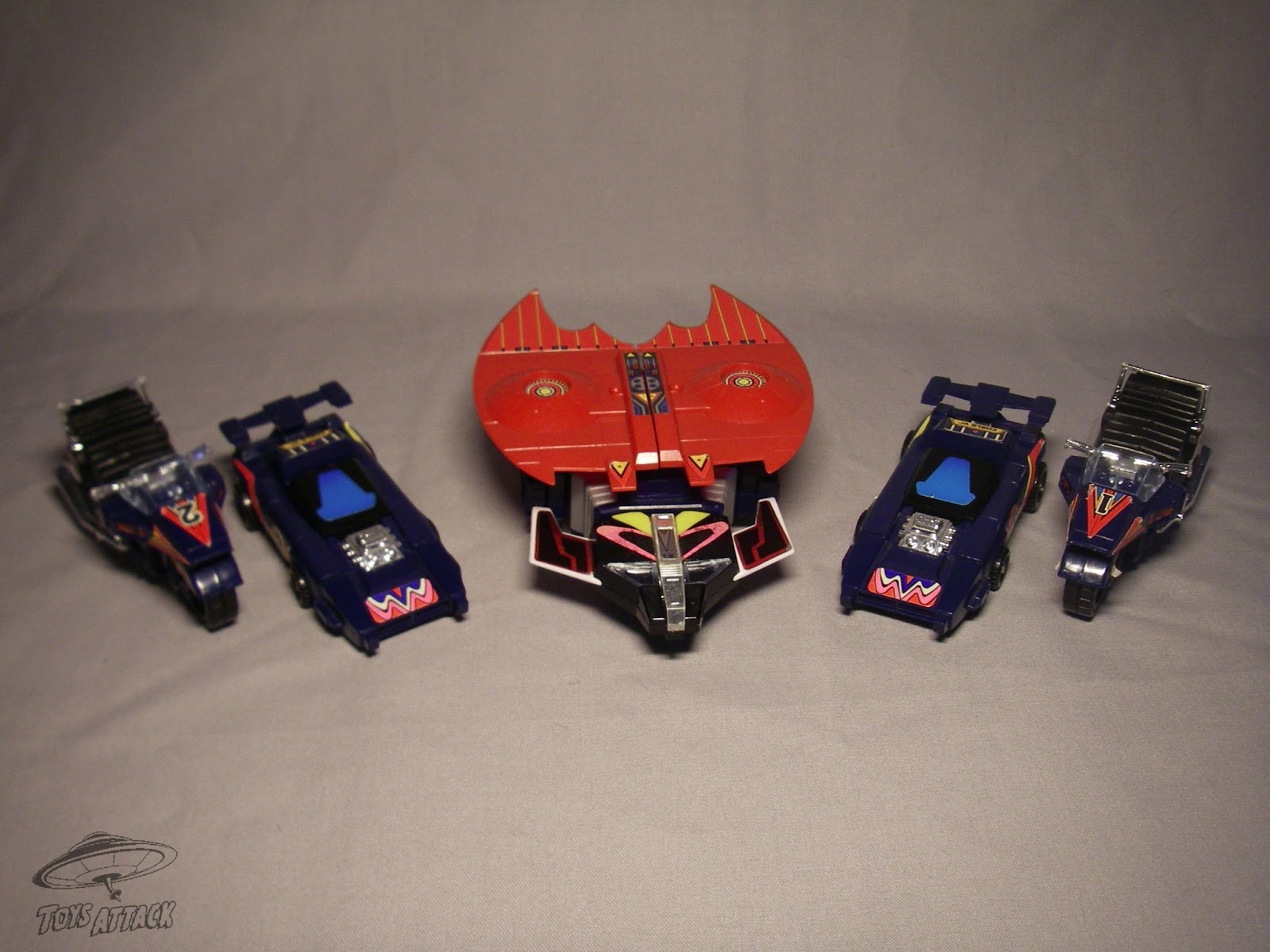 Figurine Robot Thorn Rock – L'Empire Des 5, Version Antenne 2, 1985, édition SDCC