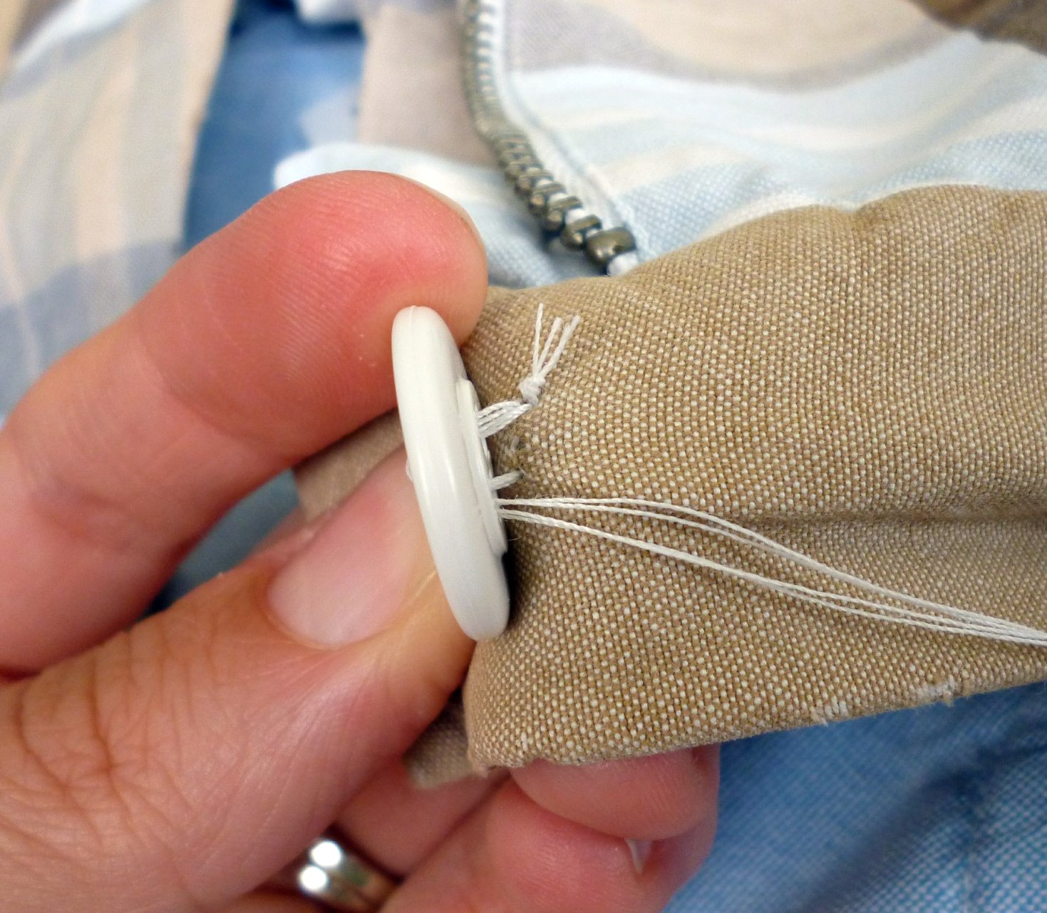 How To Sew Buttons On Upholstery at Harold Pitcock blog