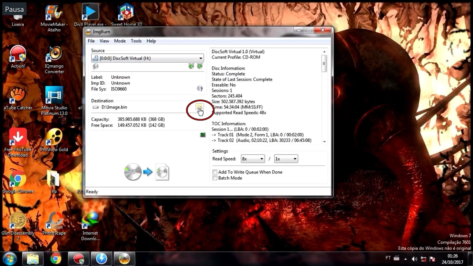 Como juntar arquivos .bin de jogos de Como juntar arquivos .bin de jogos de