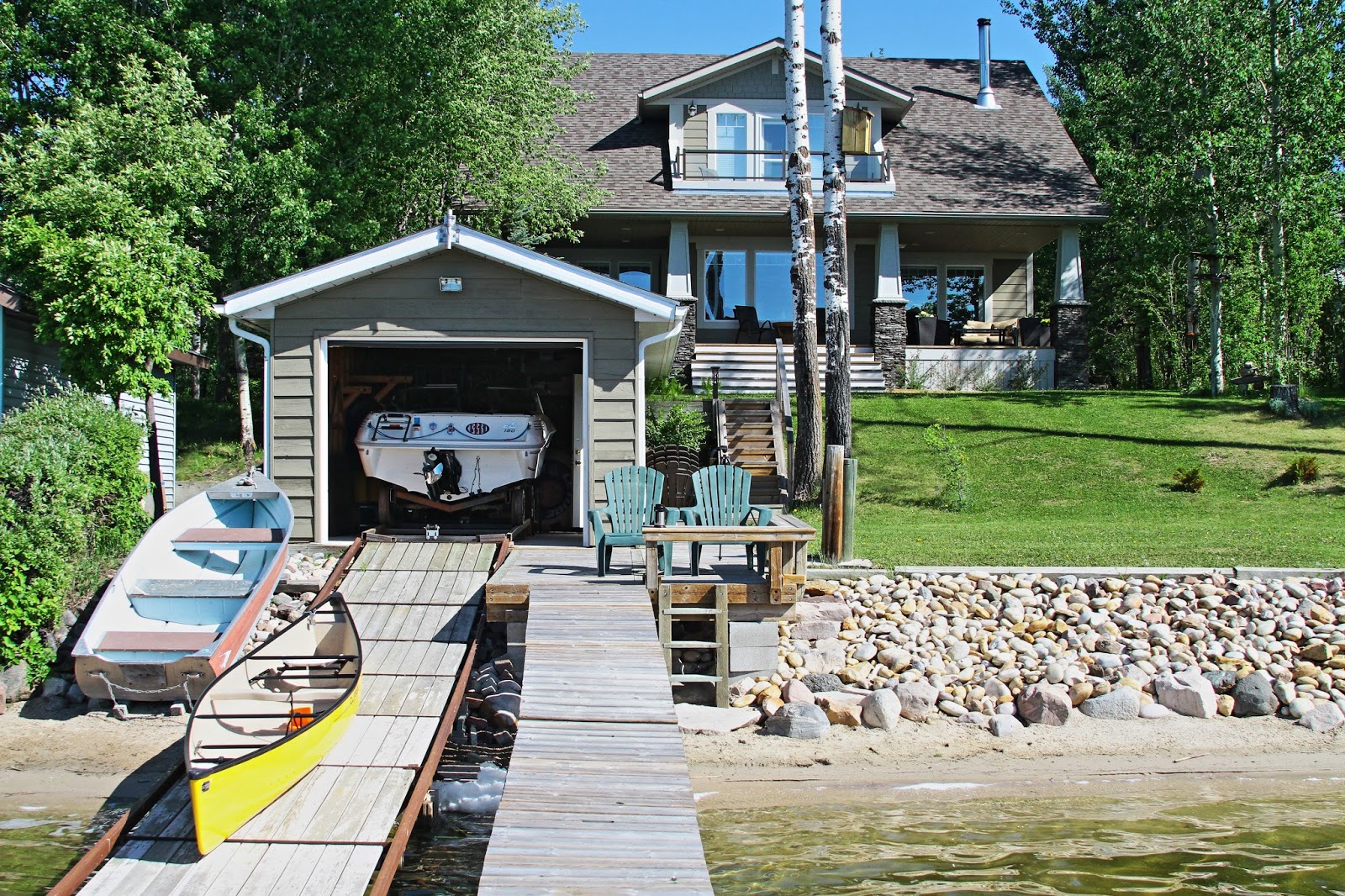 Rob & Yvonne's Az Living It's Officially Summer at Lac La Nonne