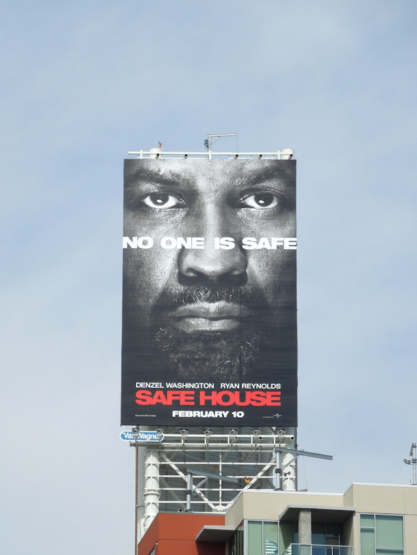 Safe House movie billboard
