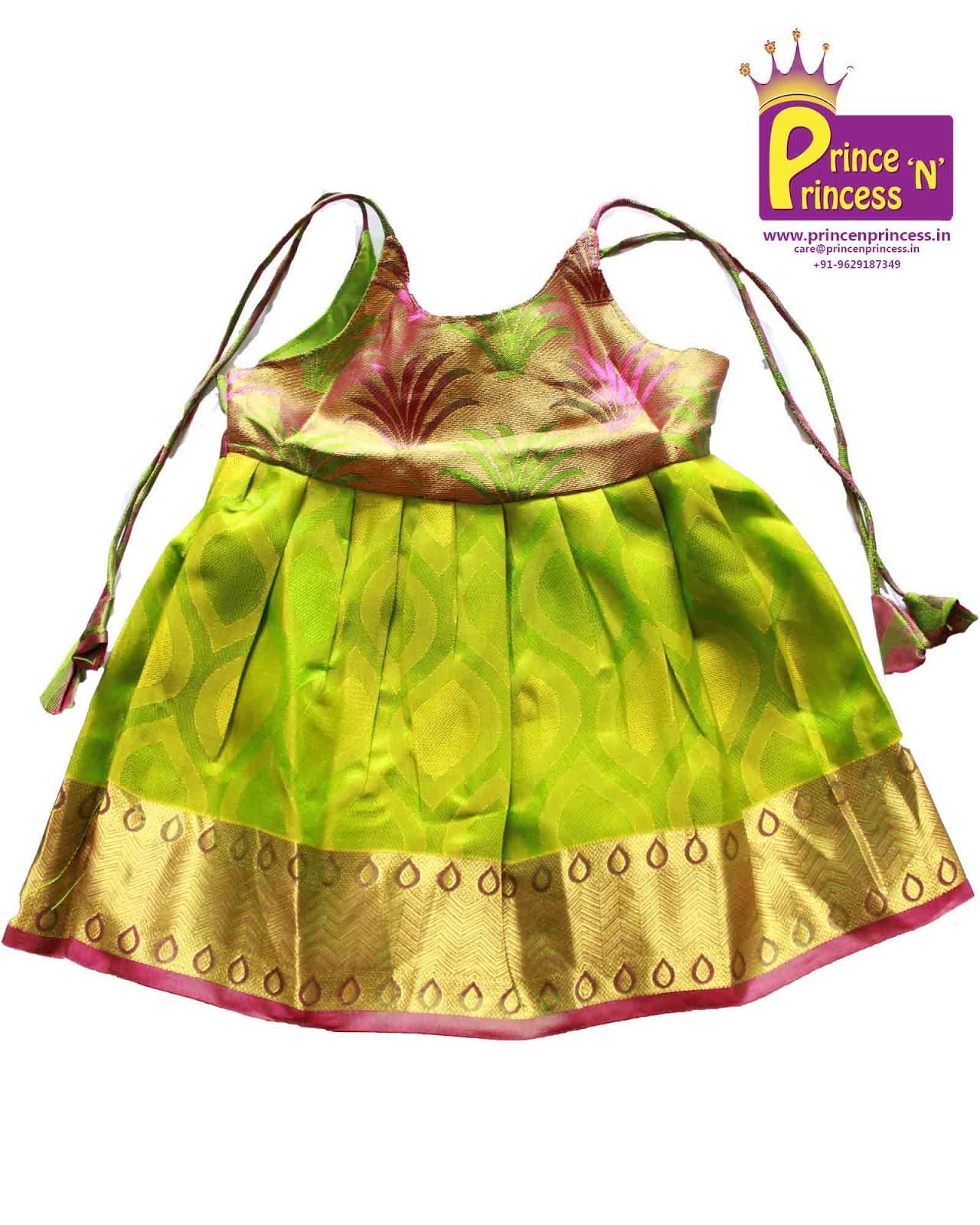 new born baby pattu langa