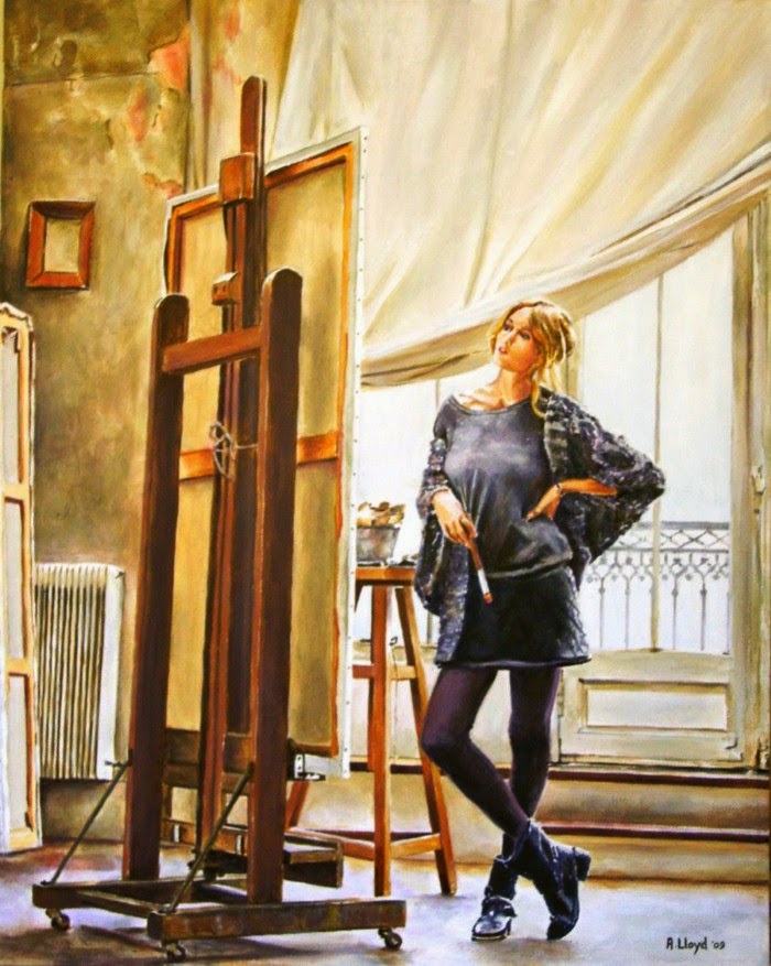 Современный британский художник. Andy Lloyd