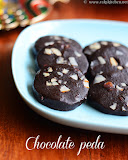 Chocolate peda recipe Chocolate peda recipe