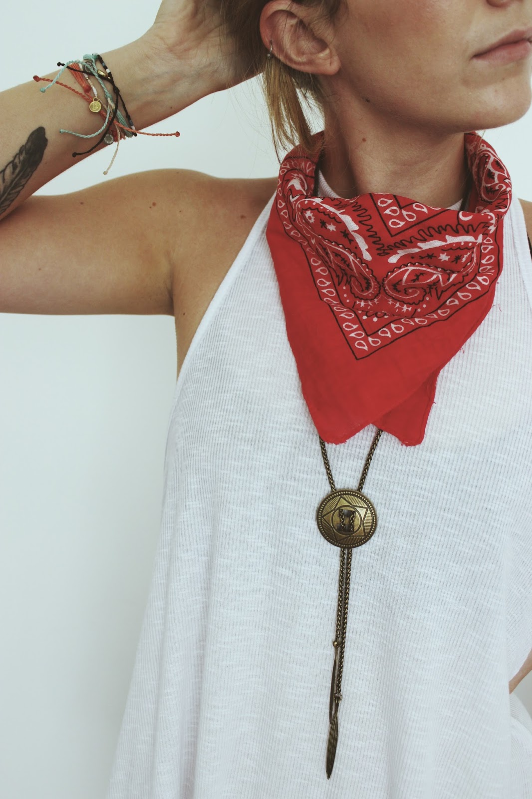 Little Pieces of Hope little red bandana