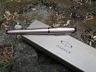 Pulpen Mewah Parker PK02 Metal Pen Romantic Rollerball With Box