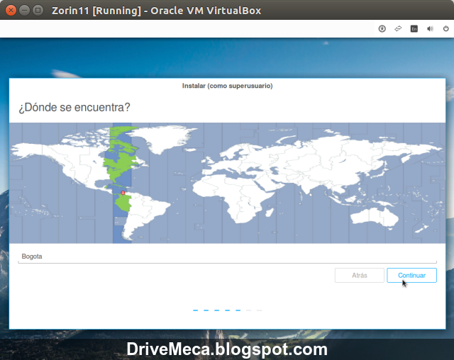 DriveMeca instalando Zorin OS 11 Core paso a paso