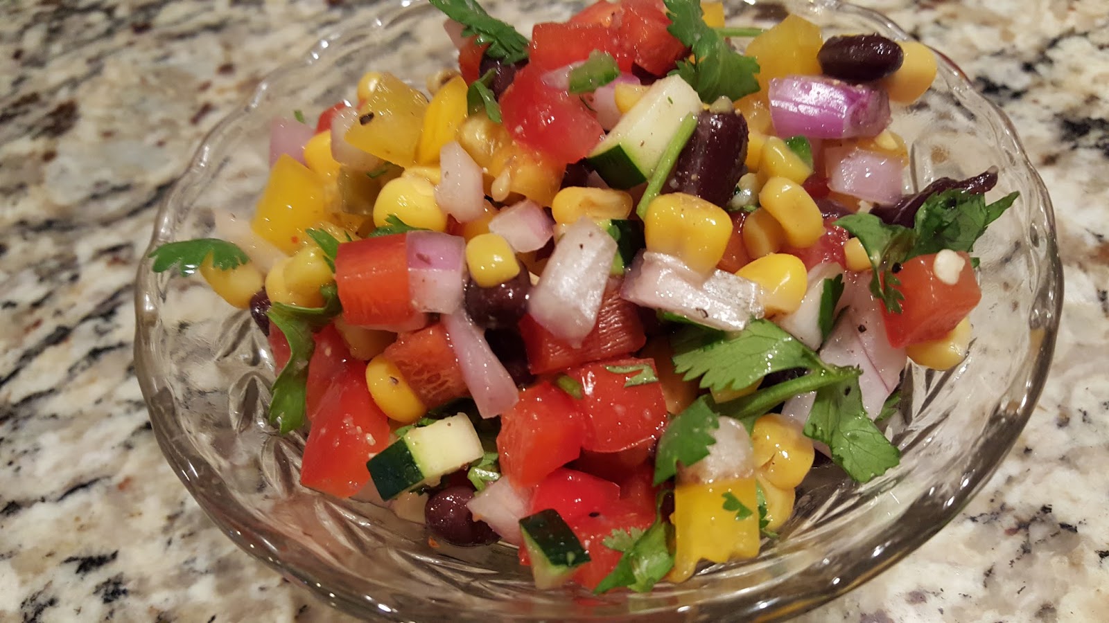 Krafted by Krista Jalapeno Black Bean Salad/Salsa