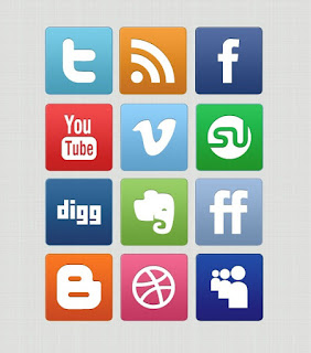 Slick But Clean Free Social Media Icon Set Clean Free Social Media Icon Set