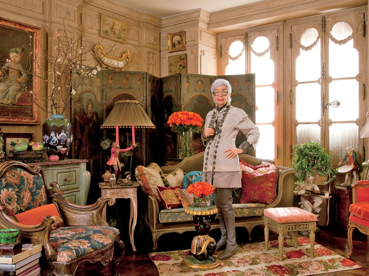 Iris Apfel S Exuberant Apartment Decor Inspiration Cool Chic