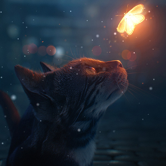 Cat Snow Wallpaper Engine