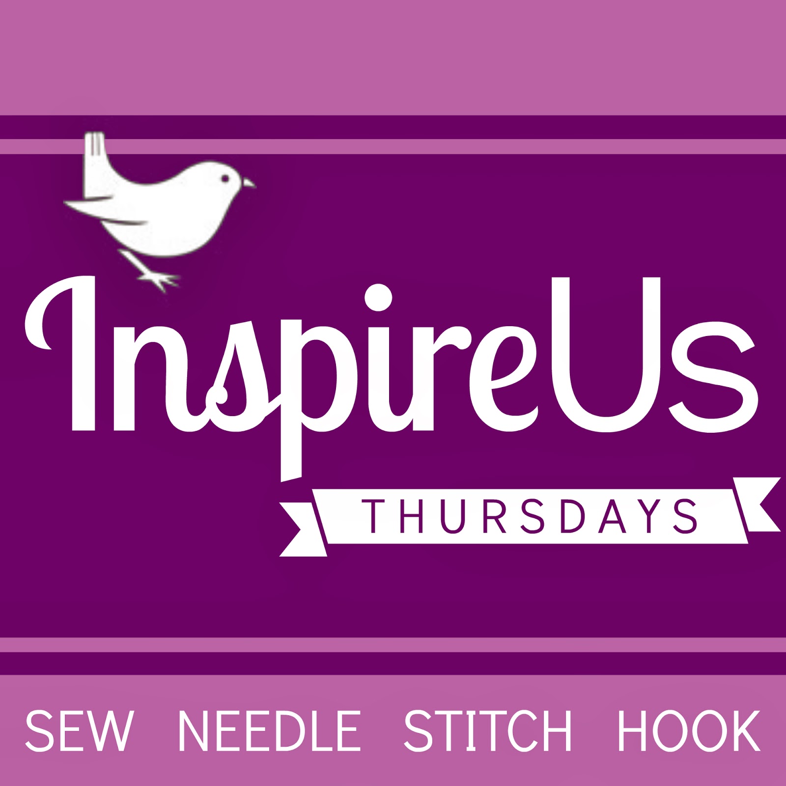Inspire Us Thursdays: Sew Needle Stitch Hook, a new Link Party beginning April 3! | The Inspired Wren