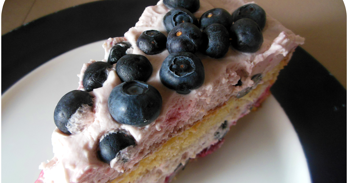 Kulinarikus: Heidelbeer-Sahne-Torte