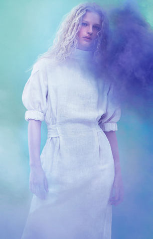 Colección Zara primavera verano 2016, vestido blanco vestido blanco Zara primavera verano 2016