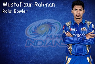 Mustafizur Rahman by Mumbai Indians IPL