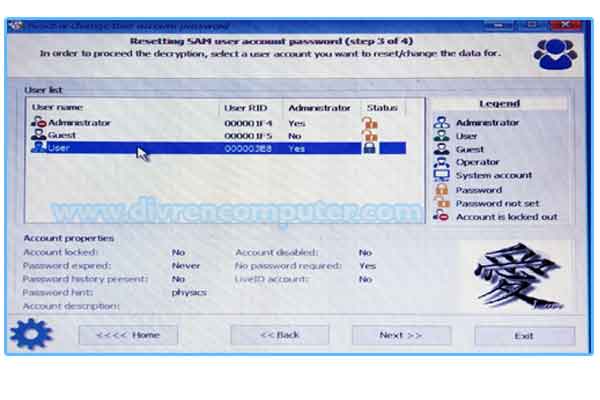 passcape reset password windows