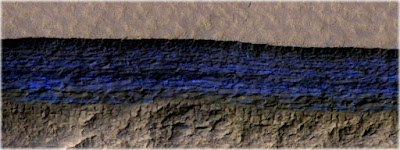depositos de água em Marte