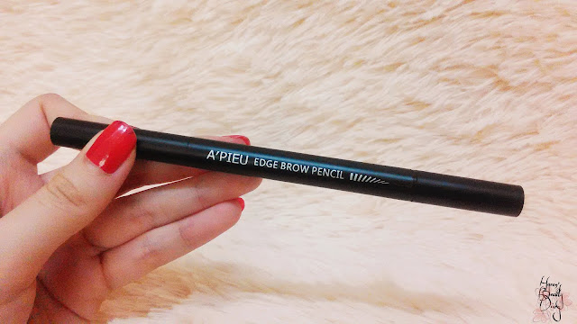 Review; A'PIEU's Edge Brow Pencil (Secret Formula); Red Brown