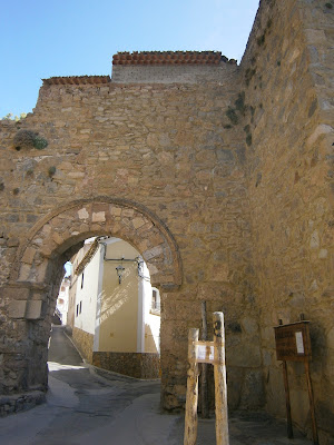 La puerta de la Virgen, Cañete, Cuenca, España