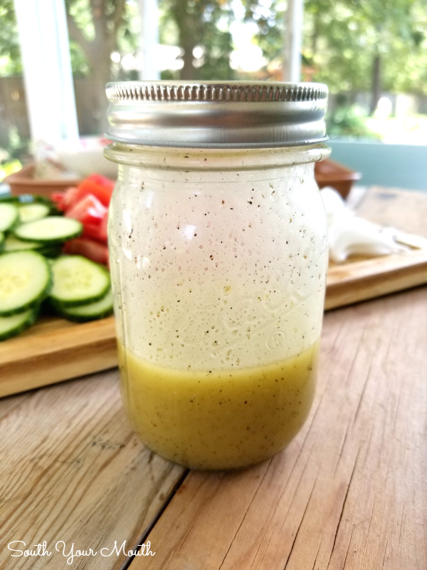 Simple Summer Vinaigrette | A simple recipe for a perfect summer salad or marinade