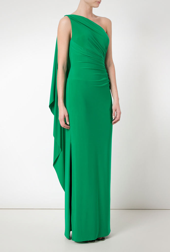 One Shoulder Gown by Ralph Lauren | Iconic Gowns