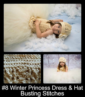 http://www.ravelry.com/patterns/library/winter-princess-dress-and-hat-2-to-4-years