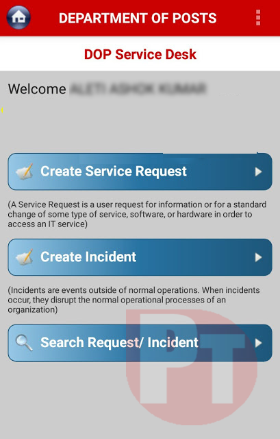 Dop Service Desk Android Application For All Issues Related To Cbs