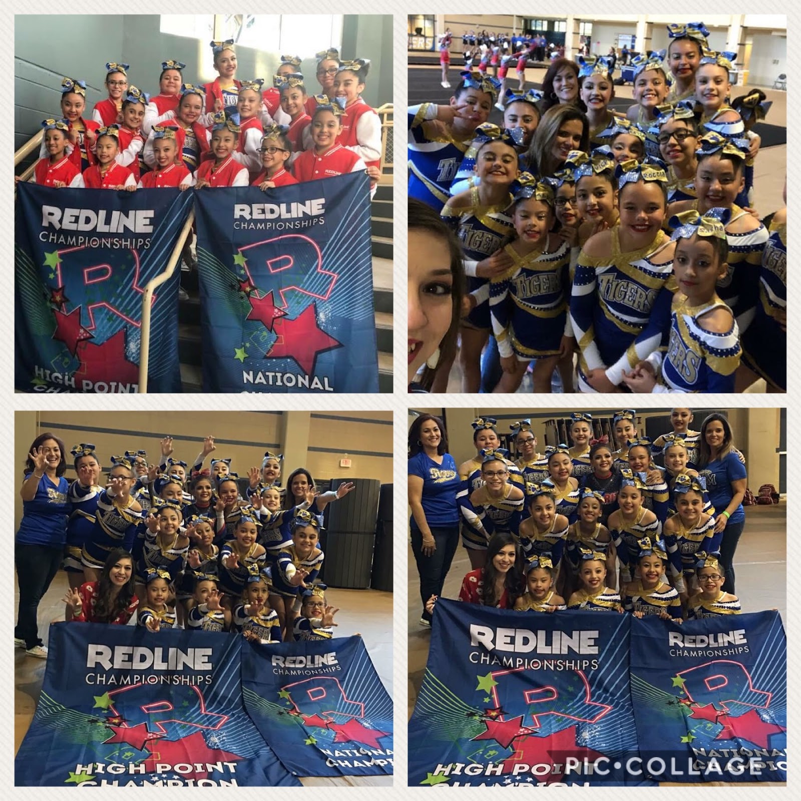 Eagle Pass ISD iVision Tiger Cheer Dominates Cheer Competition