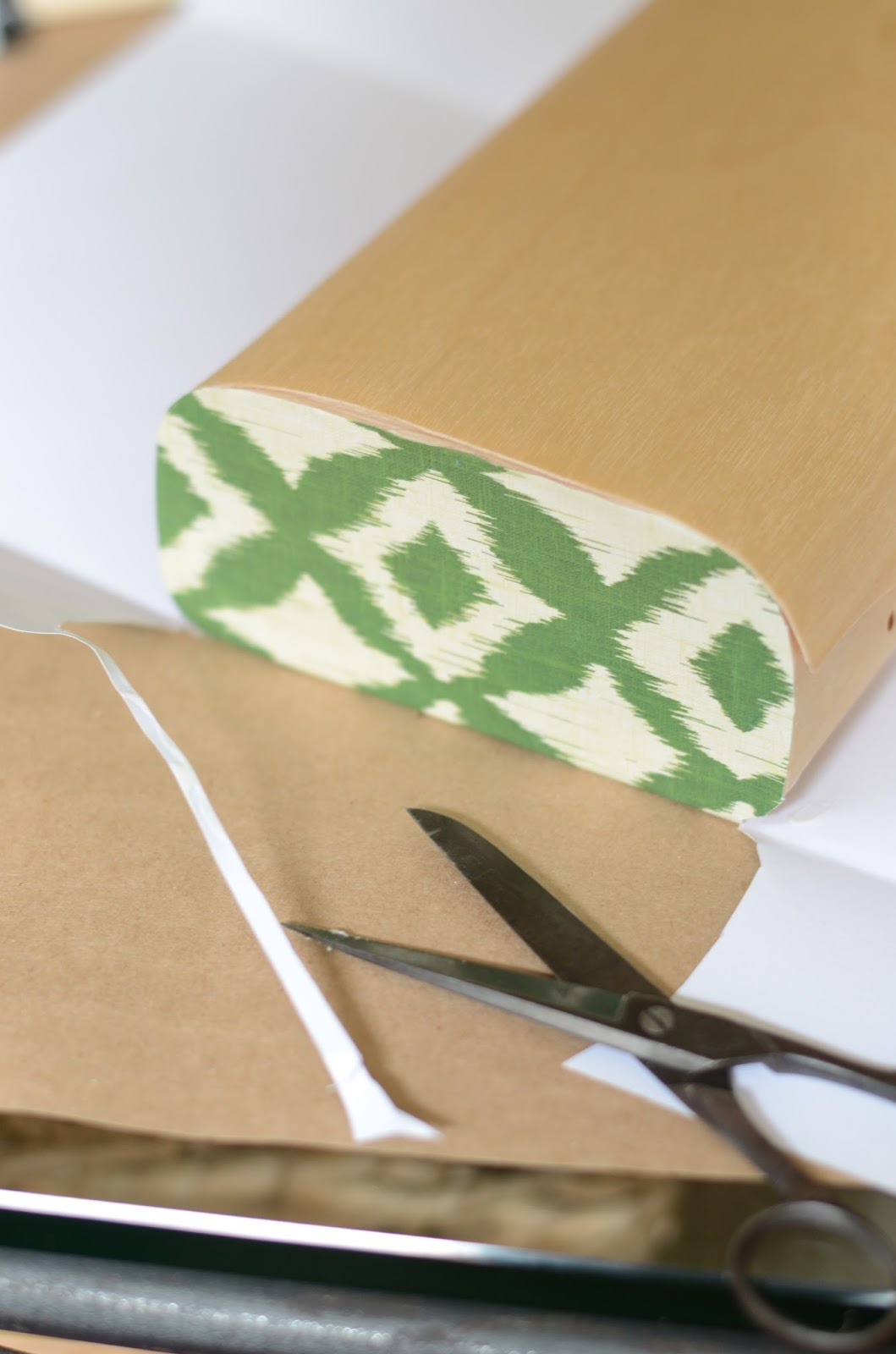 IRON & TWINE How To Decoupage A Wooden Box