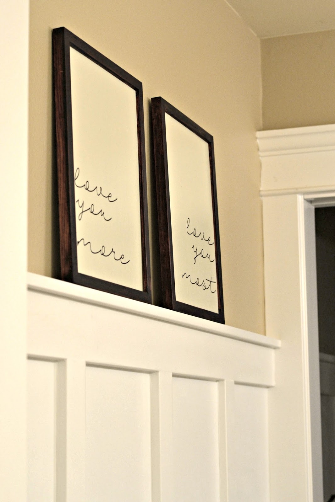 Easy Framed Sign Tutorial