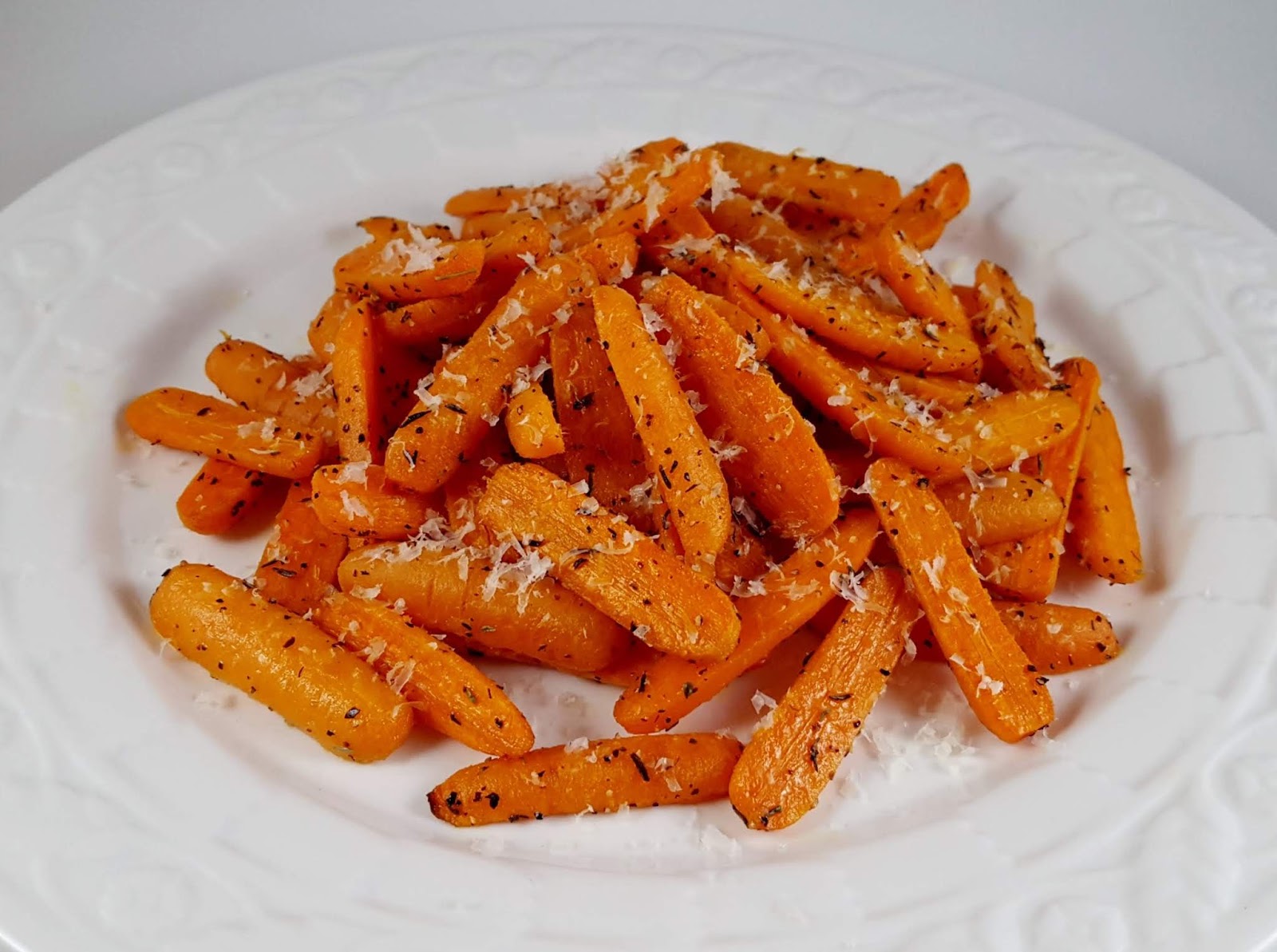 Roasted Parmesan Carrots
