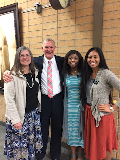 Elder and Sister Bartlett with Sister Brown and her companion in the MTC