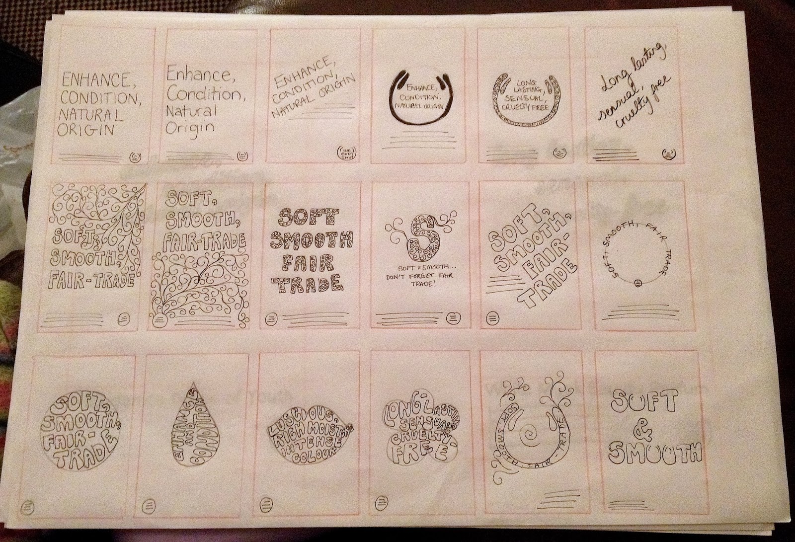 Design Practice OUGD503 Strap Lines, Fonts & Layouts