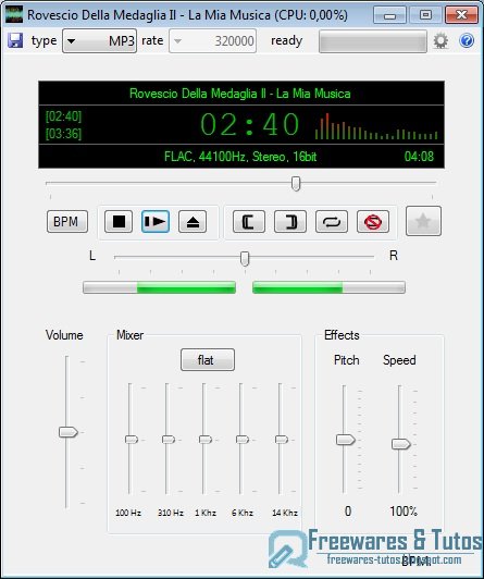 Audio Pitch & Shift : un logiciel utile pour les musiciens